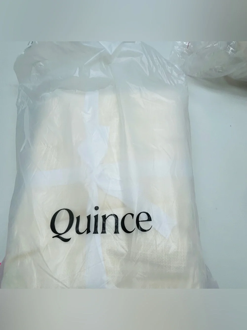QUINCE Set Of 2 48x96 Cotton Sheer Curtains Ivory 8946